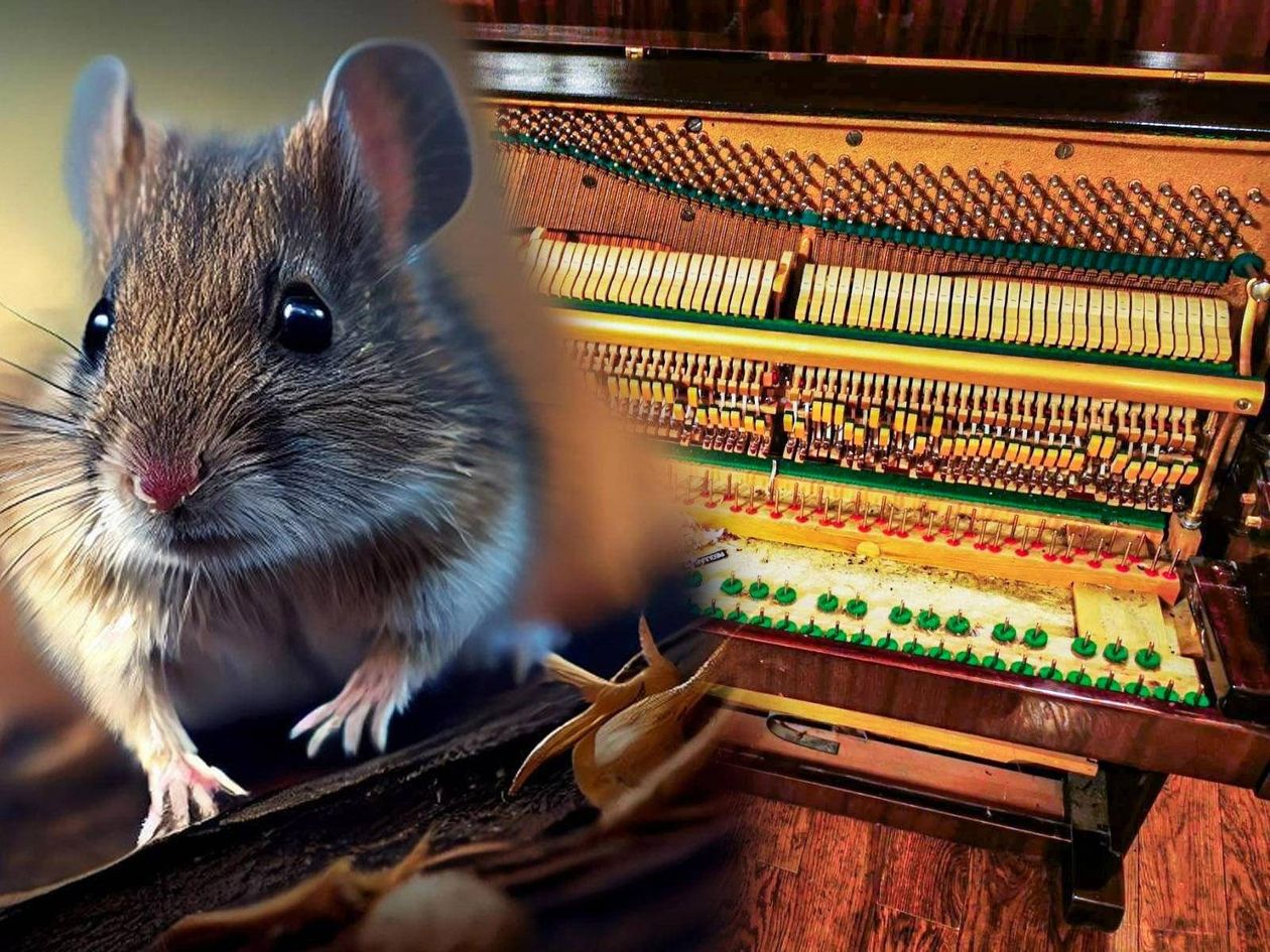 Jelenia Góra: Mysz chciała zagrać Chopina