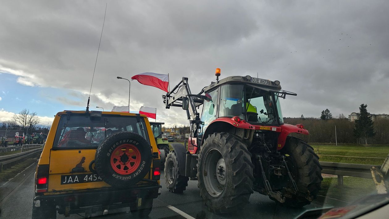 Jelenia Góra: Rolnicy protestują, ale nie blokują