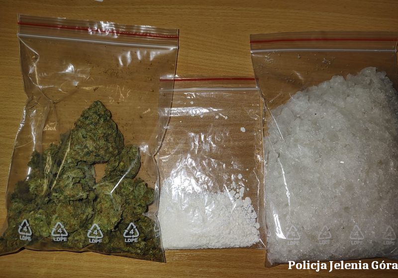 Jelenia Góra: Wpadka handlarza narkotyków