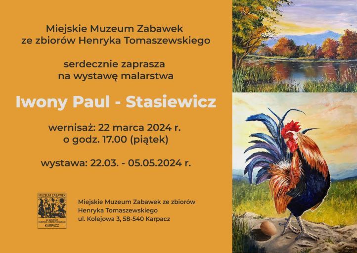 Karpacz: Wernisaż wystawy I. Paul – Stasiewicz