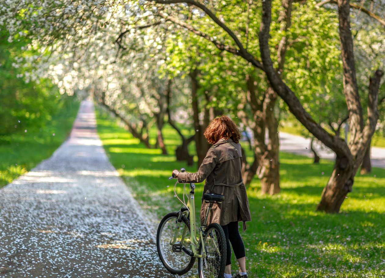 Polska: Jak ubrać się na rower wiosną?