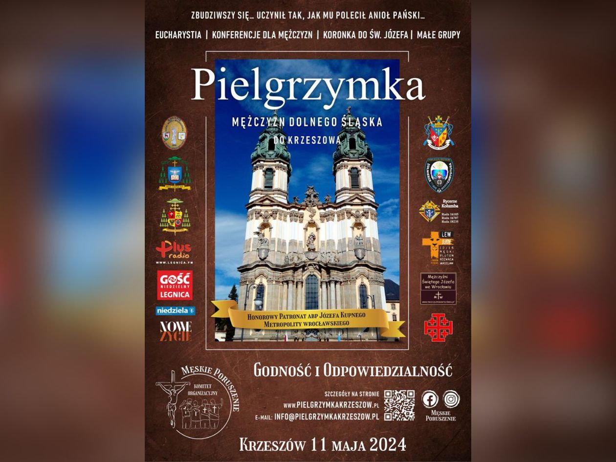 Krzeszów: Pielgrzymka mężczyzn do Krzeszowa