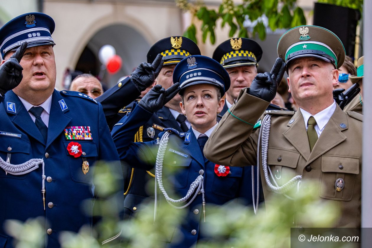 Jelenia Góra: Uroczystości 3–majowe – fotogaleria + nagranie z drona