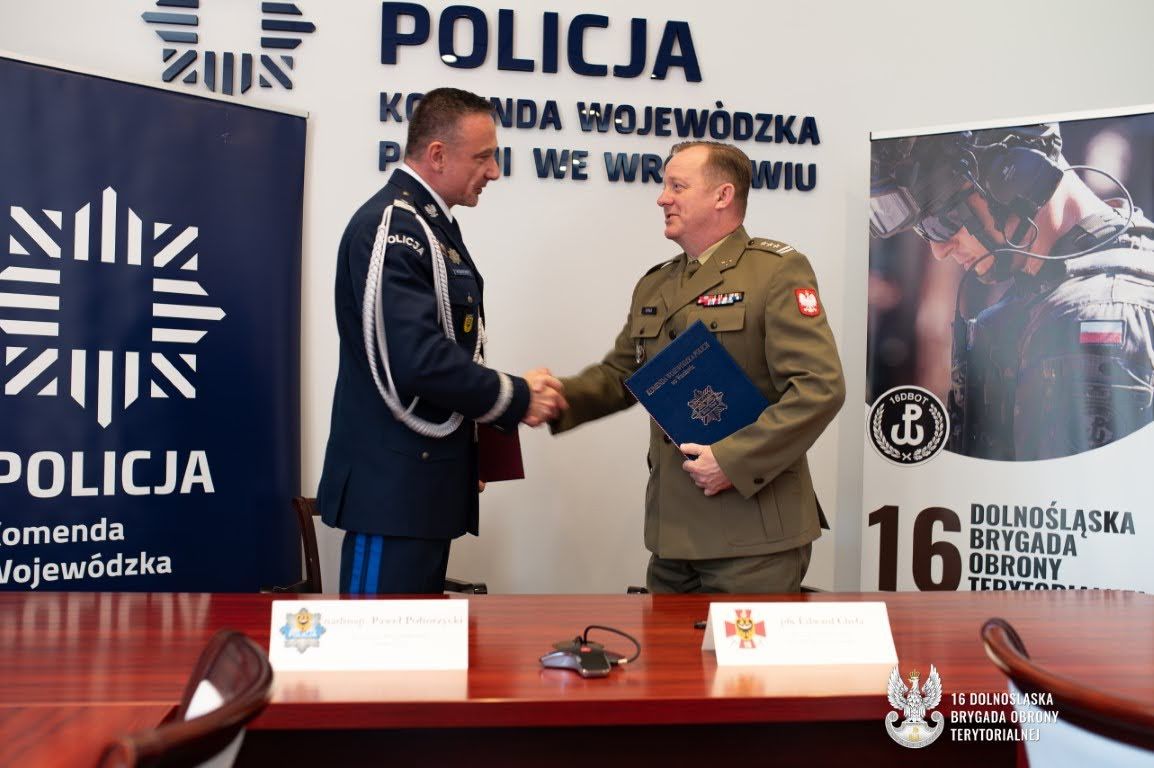 Dolny Śląsk: Terytorialsi porozumieli się z policją