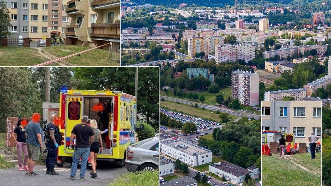 Jelenia Góra: Przeżył upadek z 4 piętra