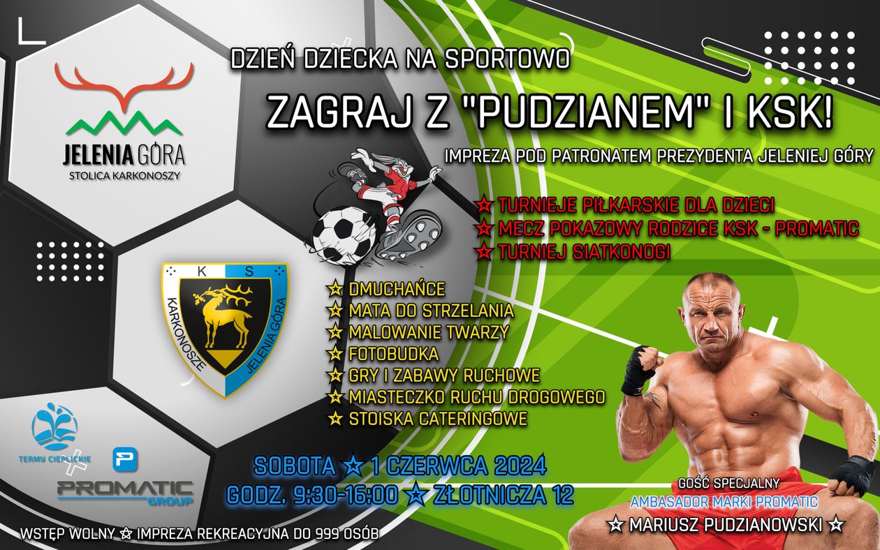 Jelenia Góra: Dzień Dziecka z Pudzianem i KSK!