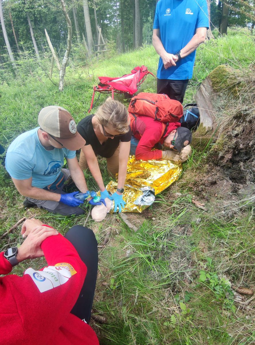 Karkonosze: Szkolenie medyczne u ratowników górskich