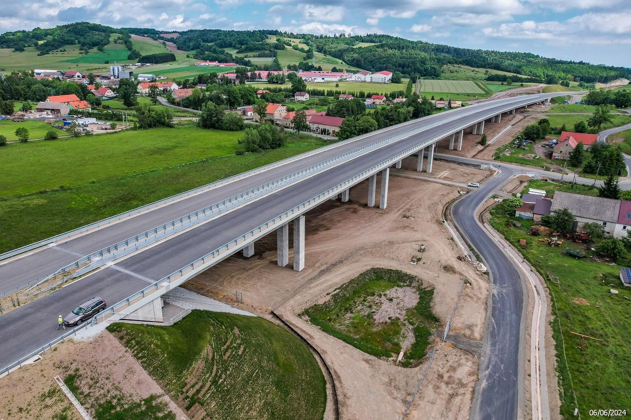 Dolny Śląsk: Przejazd ekspresówką jeszcze w wakacje