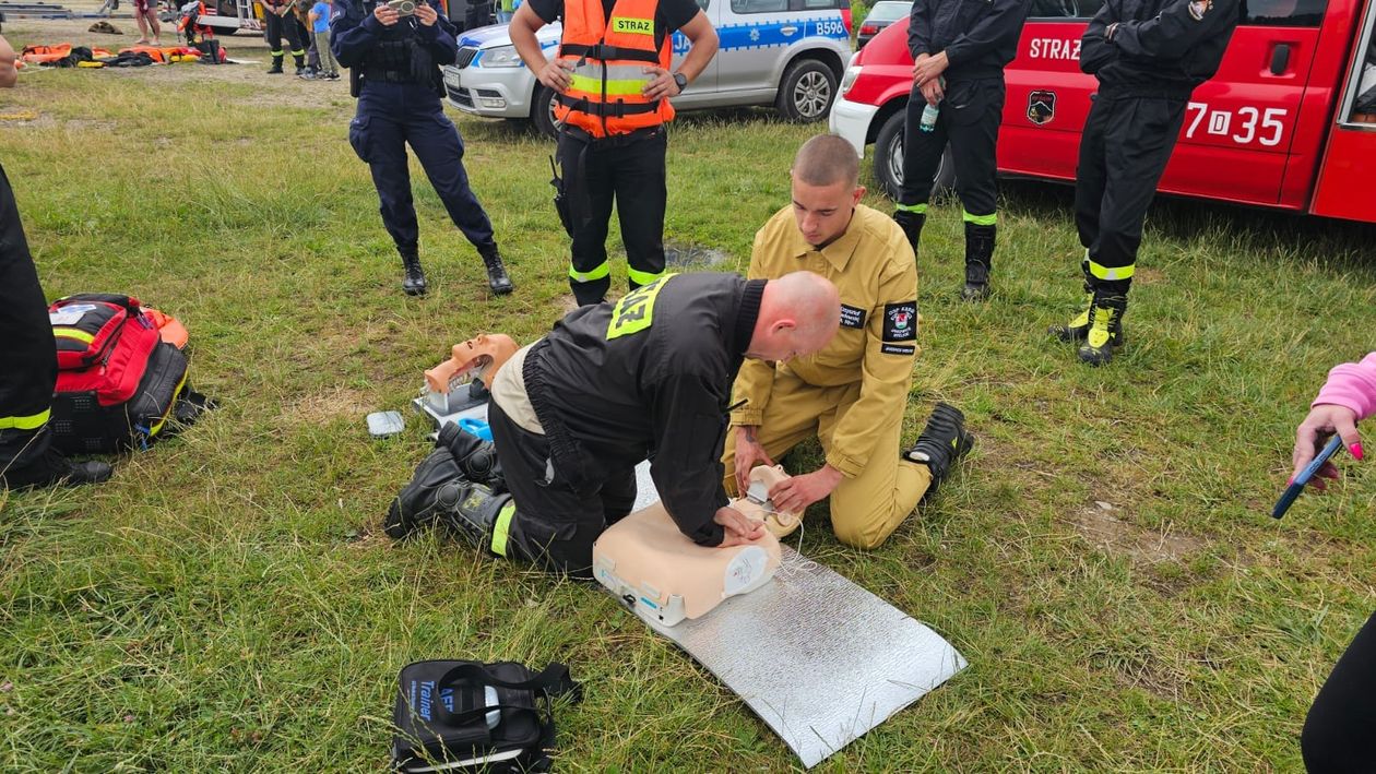 Wojanów: Szkolenie ratownicze na Żwirowni