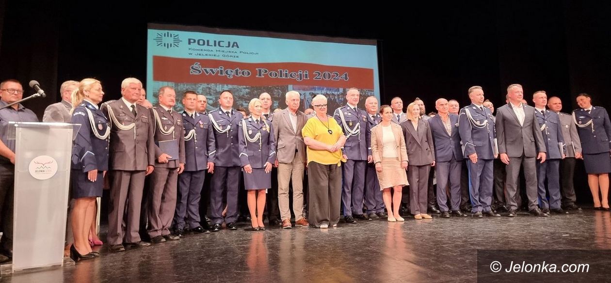 Jelenia Góra: Świętowali policjanci