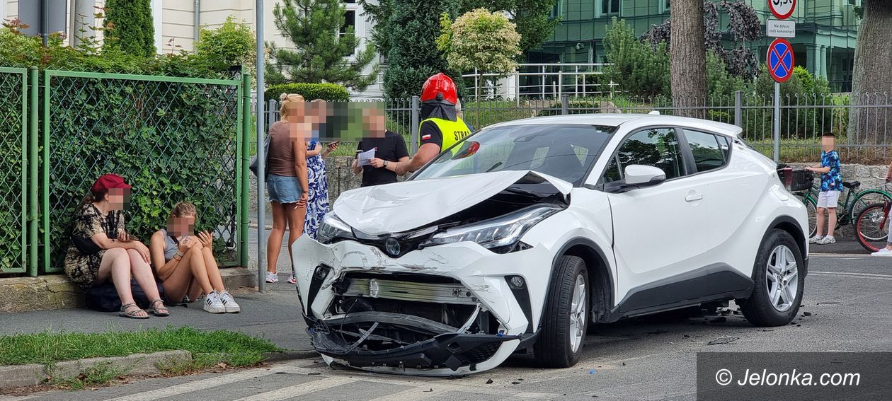 Jelenia Góra: Wypadek na Mickiewicza