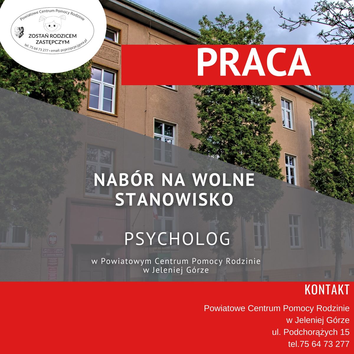 Powiat: Poszukiwany psycholog