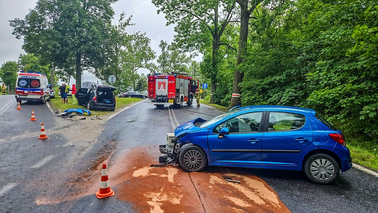 Dolny Śląsk: Wypadek na drodze wojewódzkiej