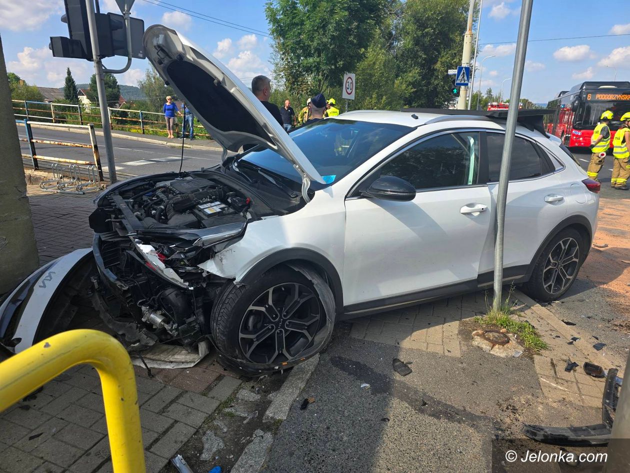 Jelenia Góra: Zderzenie na Wolności