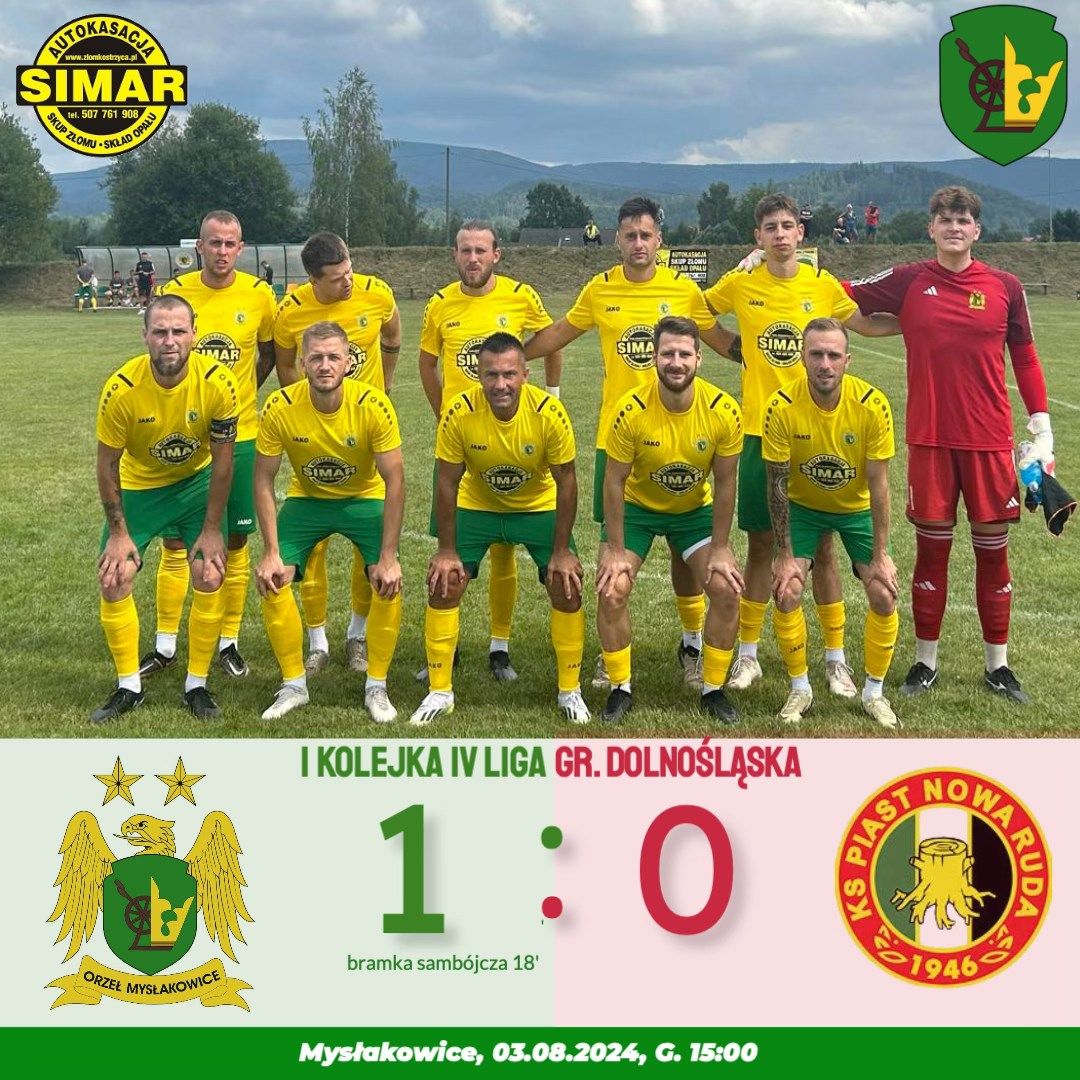 IV liga: Historyczna wygrana w rozgrywkach IV ligi