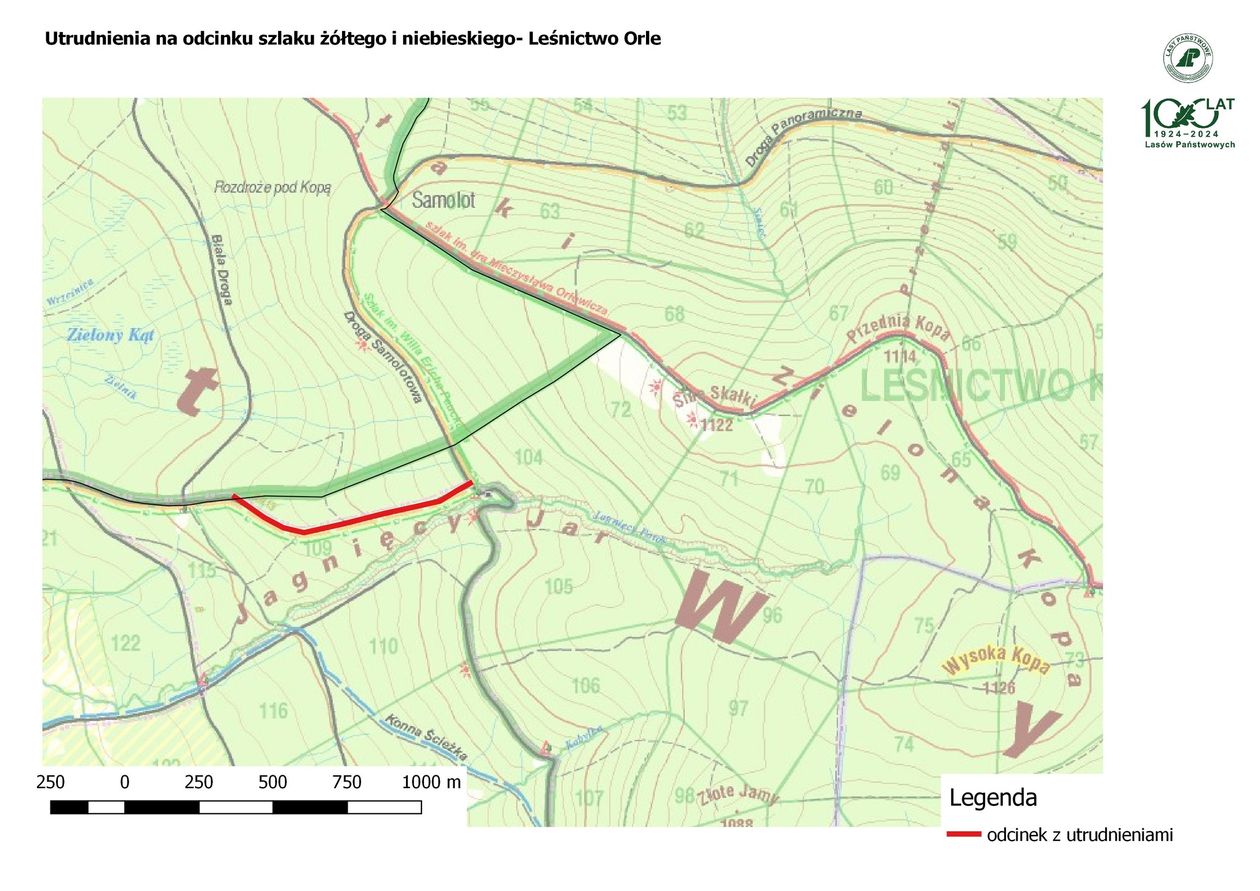 Szklarska Poręba: Utrudnienia w Leśnictwie Orle