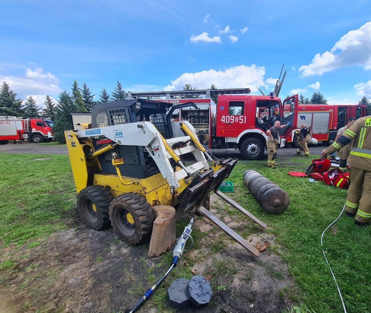 Parowa: Tragedia na budowie