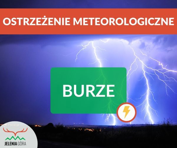 Powiat: Znowu otrzegają przed pogodą – tym razem ponownie burze