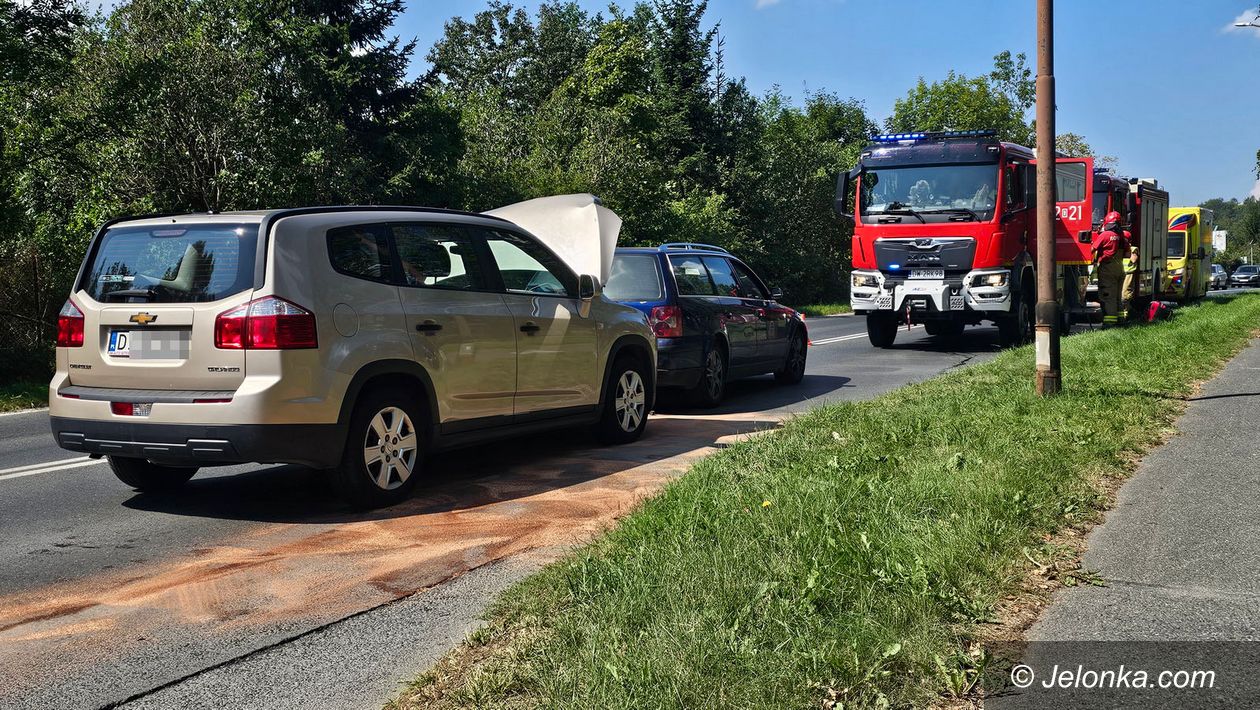 Jelenia Góra: Kolizja na Sudeckiej