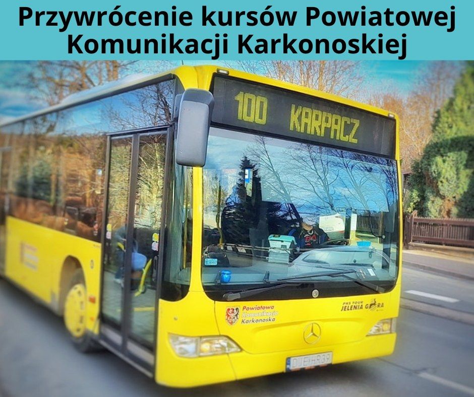 Powiat: Powrót Powiatowej Komunikacji Karkonoskiej