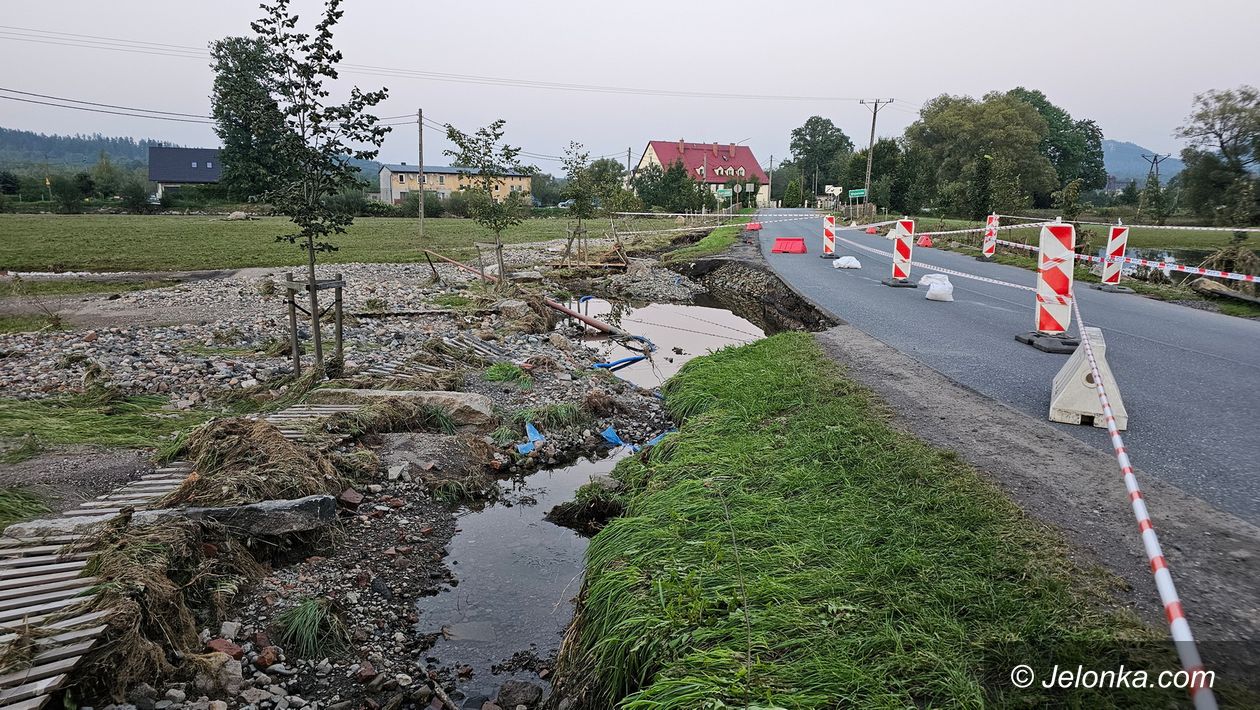 Wojanów: Wojanów – woda zalała pół wsi