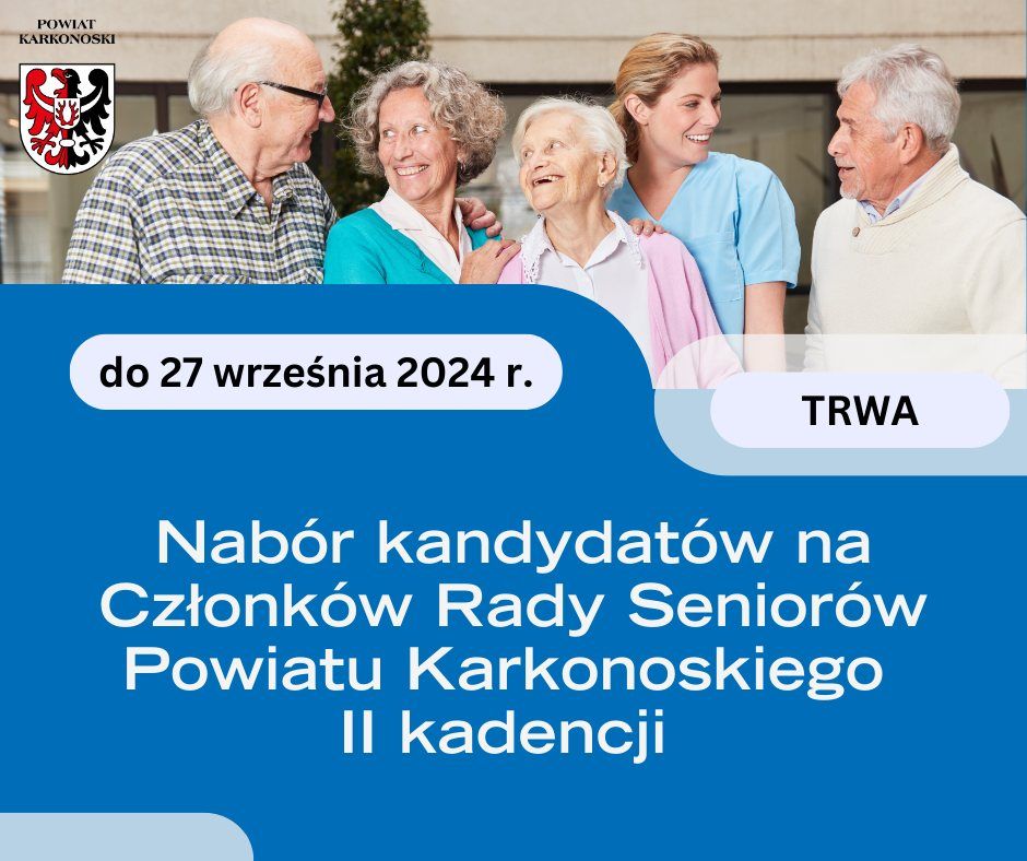 Powiat: Nabór do Rady Seniorów Powiatu Karkonoskiego