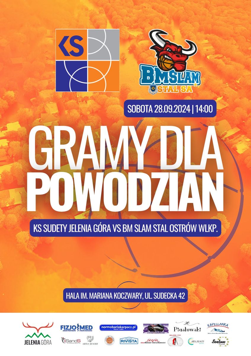 Jelenia Góra: "Gramy dla powodzian" – mecz charytatywny