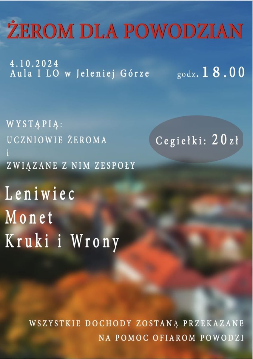 Jelenia Góra: Żerom dla powodzian