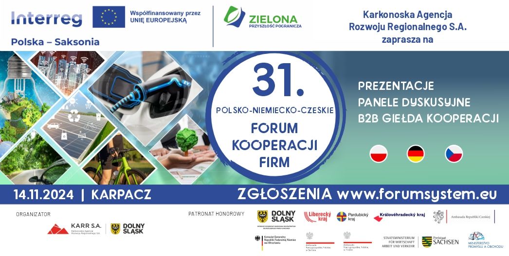 Jelenia Góra: 31. Polsko–Niemiecko–Czeskie Forum Kooperacji Firm