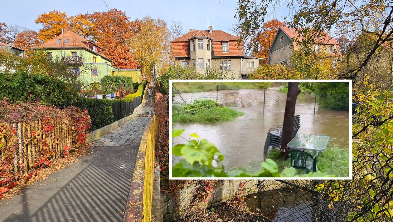 Jelenia Góra: Z potoku w szeroką rzekę