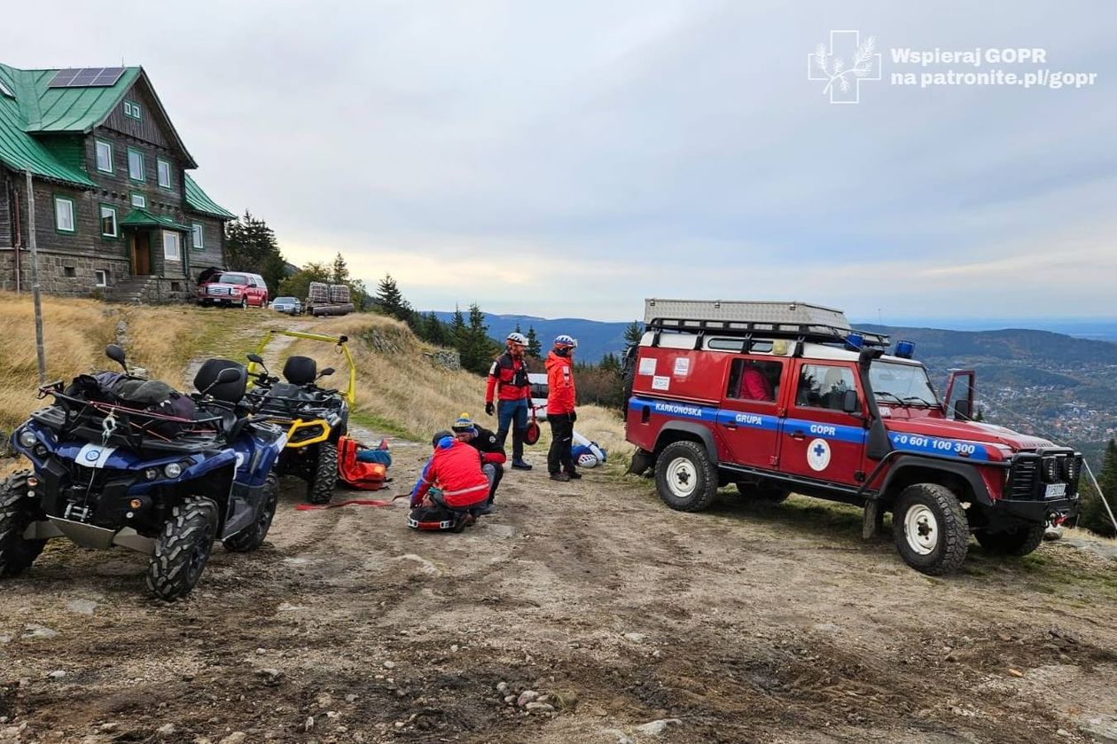 Karkonosze: Pomagali turystom i grzybiarzom