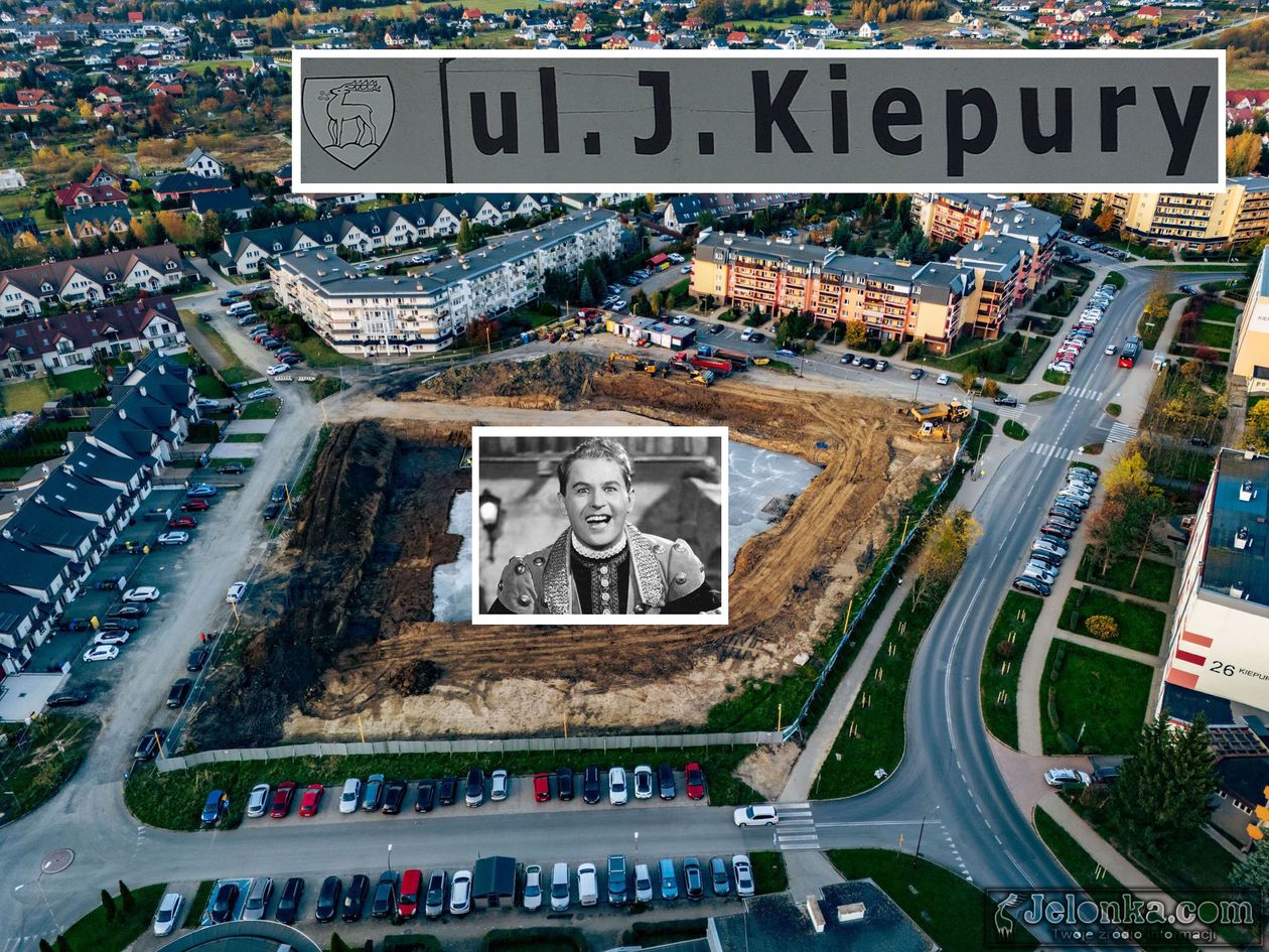 Jelenia Góra: Ulica Kiepury –  z góry jak rogi jelenia?