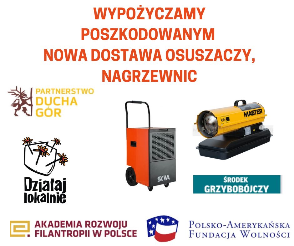 Kowary: Wypożyczalnia osuszaczy i nagrzewnic w Kowarach