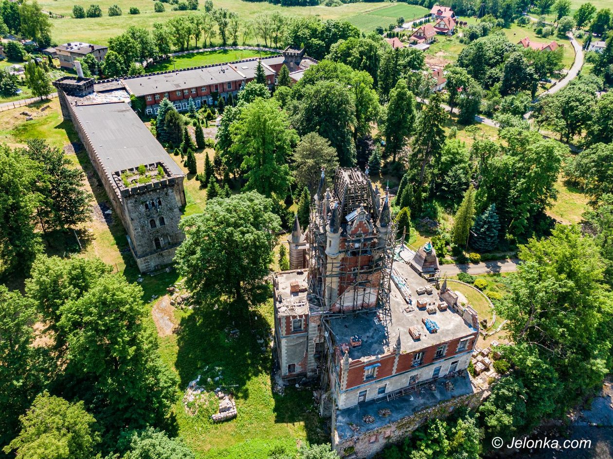 Mysłakowice: Pałac Bobrów – byłby dobry na dom dla Harrego Pottera