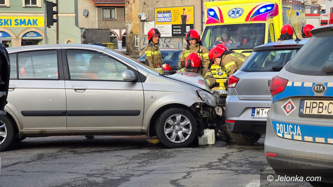 Jelenia Góra: Kolizja na Placu