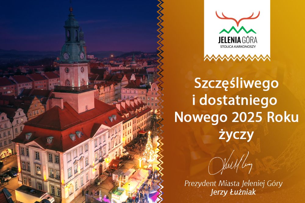 Jelenia Góra: Życzenia od prezydenta Jeleniej Góry