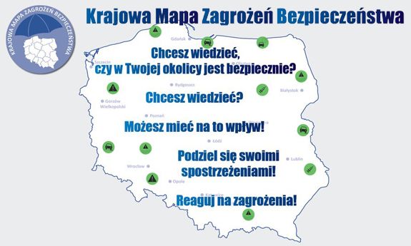 Powiat: Co zgłaszano na Krajowej Mapie Zagrożeń Bezpieczeństwa?