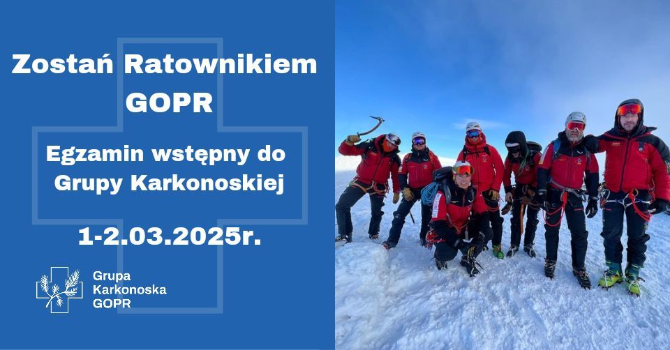 Karkonosze: Nabór kandydatów na GOPR – owców