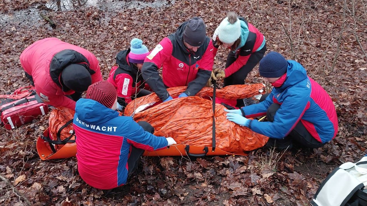 Karkonosze: Wspólne szkolenie ratowników górskich z Polski i Niemiec