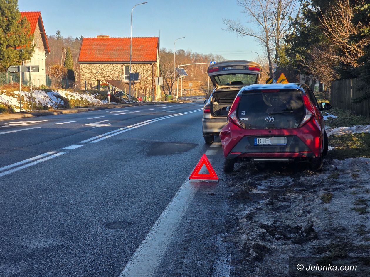 Jelenia Góra: Kolizja na krajówce