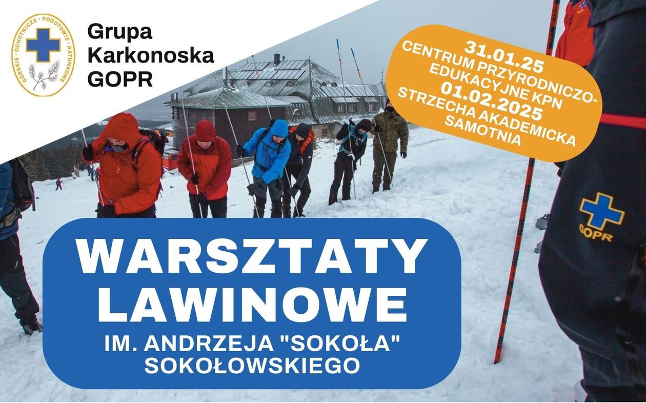 Karkonosze: Zaproszenie na warsztaty lawinowe