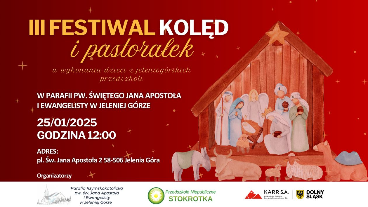 Jelenia Góra: III Festiwal Kolęd i Pastorałek