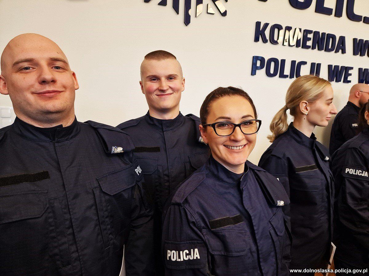 Dolny Śląsk: Mamy nowych policjantów