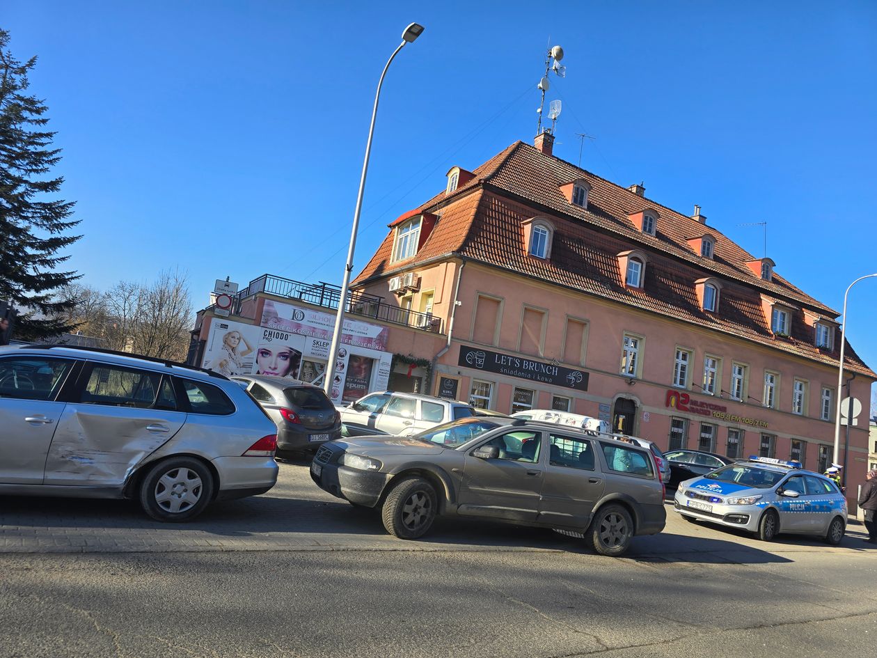 Jelenia Góra: Kolizja na Wyszyńskiego