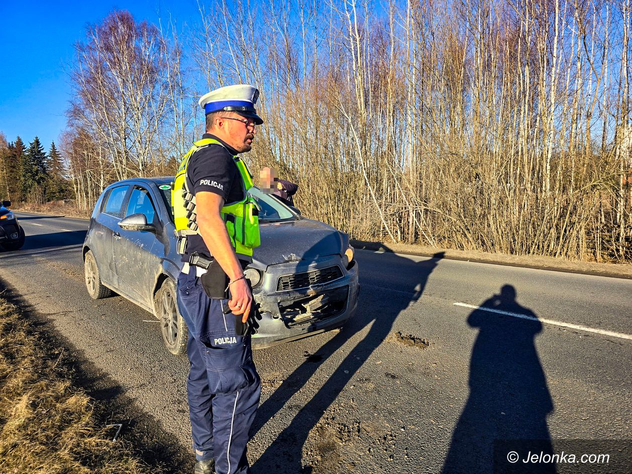 Mysłakowice: Kolizja w Mysłakowicach