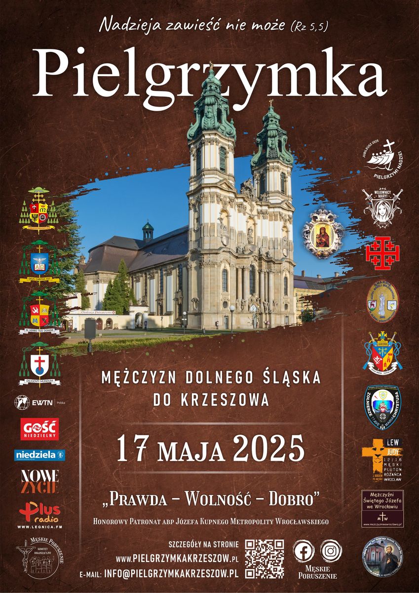 Krzeszów: Męska pielgrzymka do Krzeszowa