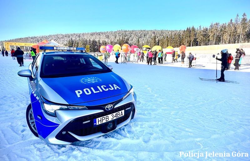 Jakuszyce: Policja pilnuje na Biegu Piastów