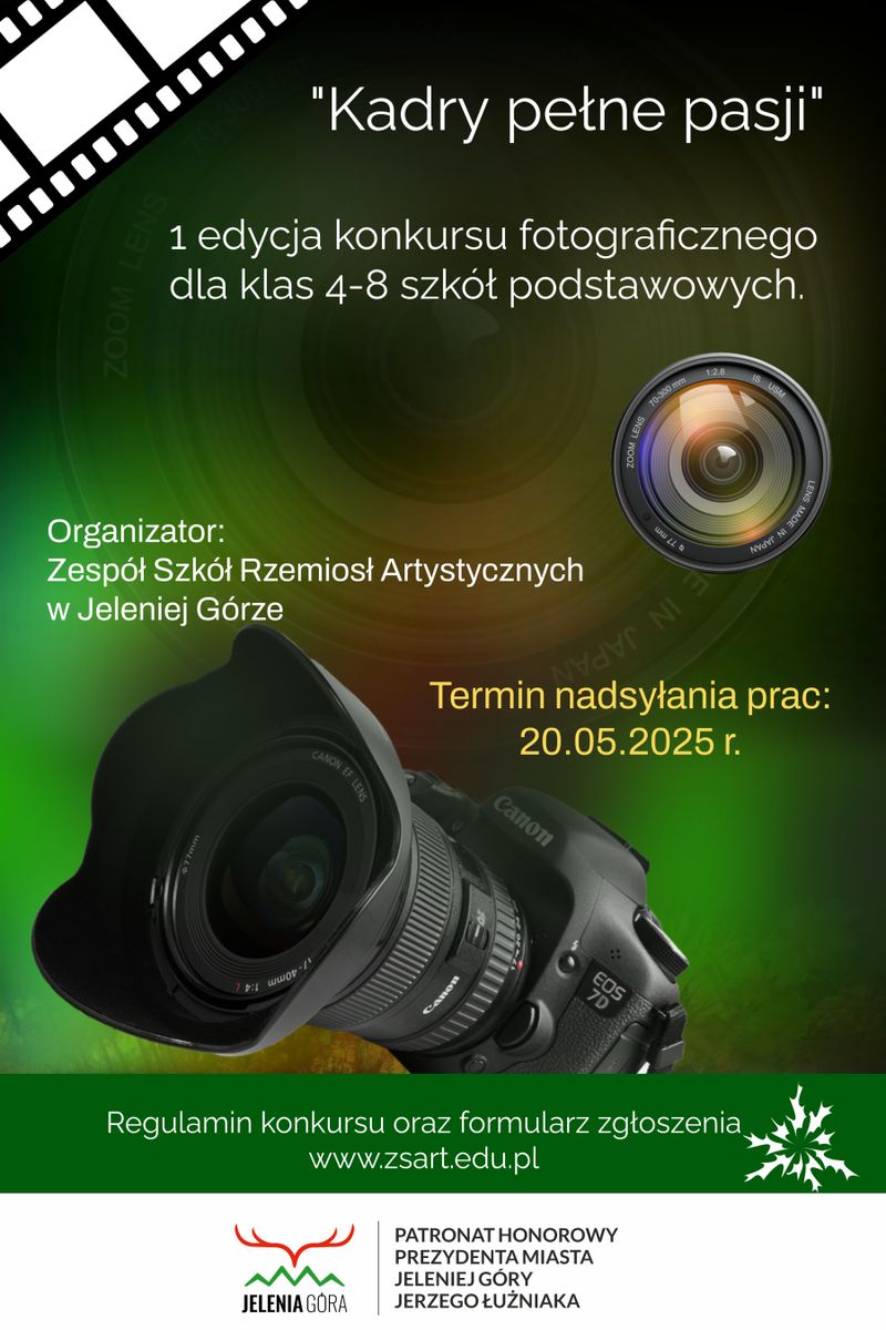 Jelenia Góra: Konkurs fotograficzny "Kadry pełne pasji"