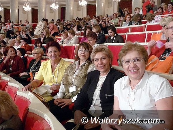 Wałbrzych-Warszawa: Wałbrzyszanki na Kongresie Kobiet