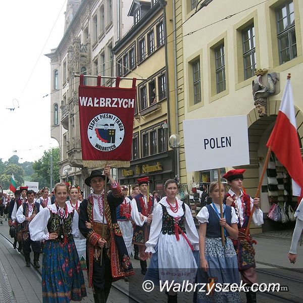 Wałbrzych-Erfurt: Sukces wałbrzyskiego Zespołu Pieśni i Tańca na festiwalu w Erfurcie